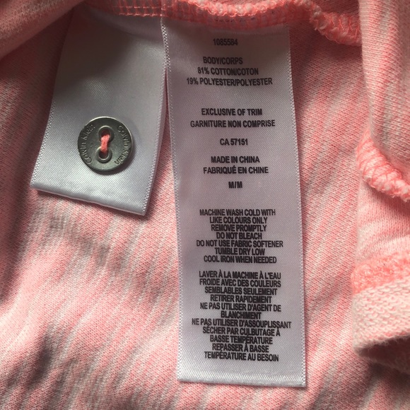 Women’s High Neck Calvin Klein Sweatshirt Sz M - Picture 4 of 5